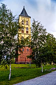 Lappeenranta - St. Mary's Church of Lappee, il campanile in stile neogotico.